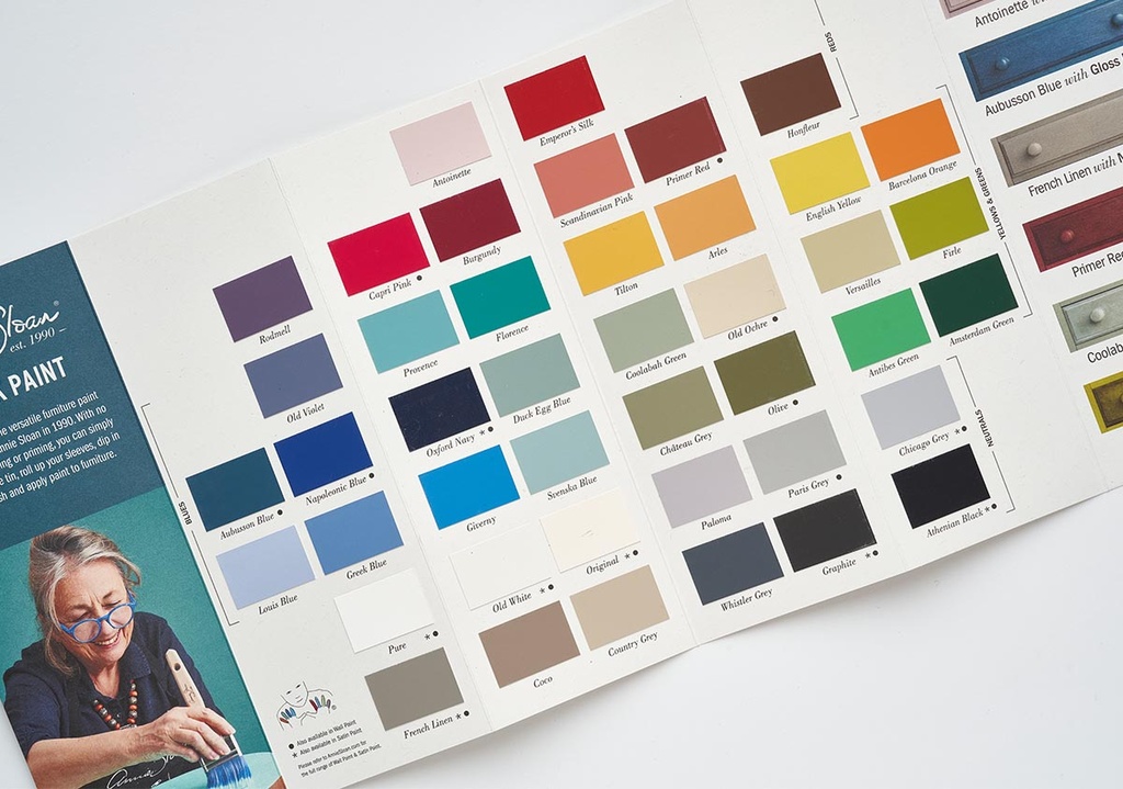 CARTA DE COLORES CHALK PAINT 2023. PigmentaCasa